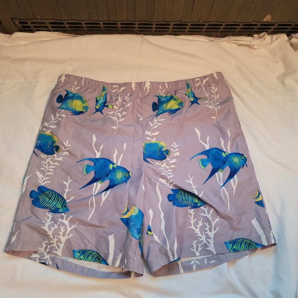 Medium Nautica Quick Dry Tropical Fish Men's Swimming Trunks